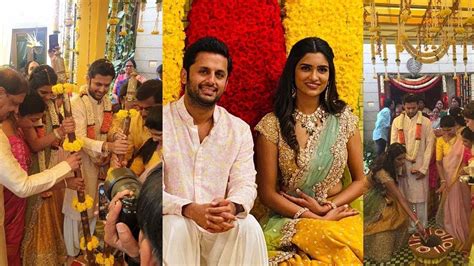 Hero Nithin Marriage exclusive video | Wedding Preparations Of Nithin And Shalini | Nithin ...