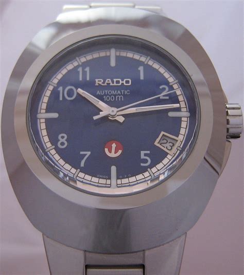 Rado Diastar Original, Blue Dial With Stainless Steel Bracelet