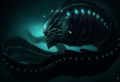 ArtStation - The Bloop, Robert Powell | Sea monsters, Fantasy creatures, Sea creatures