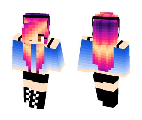 Download 20 diamonds cutest gamer girl ever Minecraft Skin for Free ...