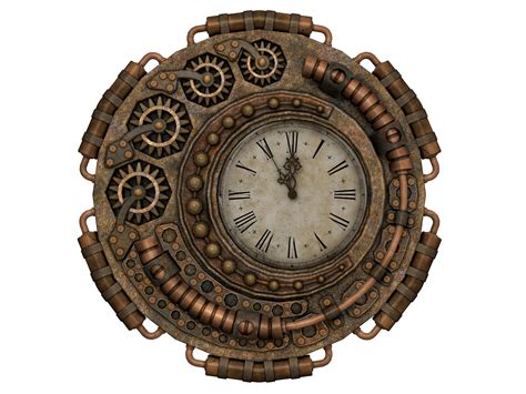 Steampunk Vintage Clock Watch Gears Downloadable Wall Art | Etsy