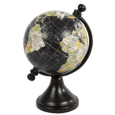 Mignonne petite mappemonde globe terrestre décoratif rotatif planisphère sur pied carte ronde ...