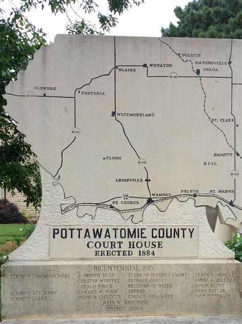 Citizens for Courthouse Conservation | Pottawatomie County | History