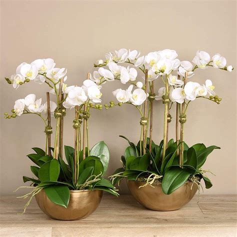 Silk Orchid Arrangements | Artificial Orchid Arrangements | Fake Orchid ...