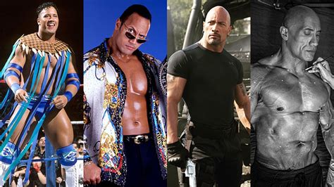 25 Years of Transformation — The Physique of Dwayne "The Rock" Johnson ...