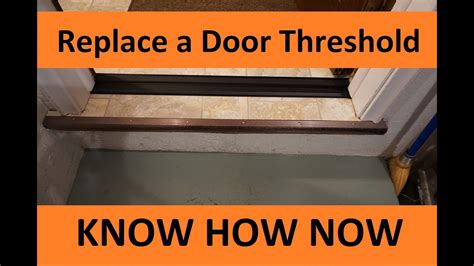 How To Replace An Interior Door Threshold | Cabinets Matttroy