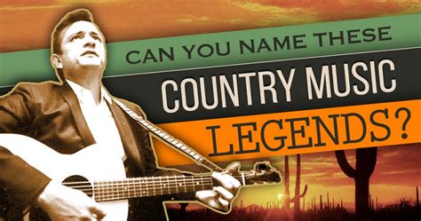 Can You Name These Country Music Legends?