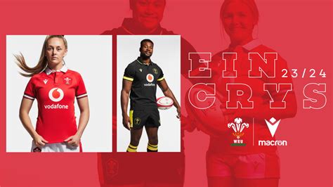 Official Welsh Rugby Union Kits, Jerseys and accessories | Macron