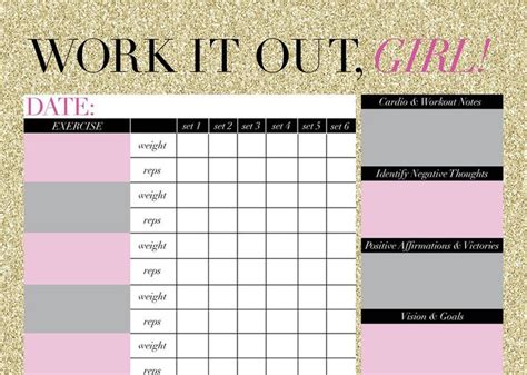 Printable Workout Calendar Cute | Workout calendar printable, Workout calendar, Printable workouts