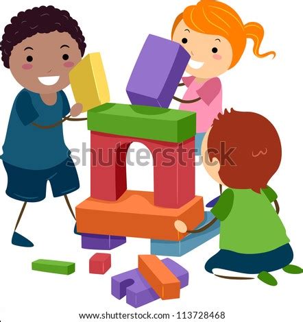 Kids Building Blocks Stock Images, Royalty-Free Images & Vectors ...