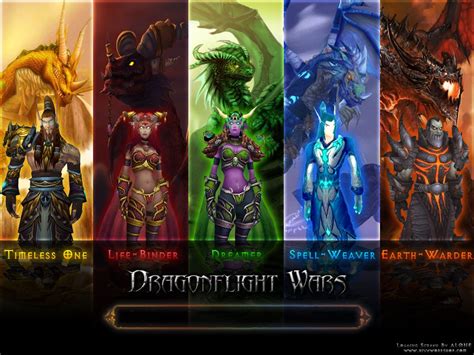 Download Nozdormu, Alexstrasza, Ysera, Malygos And Neltharion - Dragon ...