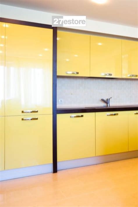 High Gloss Color Lacquered Cabinet Doors - 213 colors available. #colorfulkitchen #cabinetdoors ...