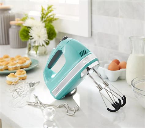 KitchenAid Speed Hand Mixer With Flex Edge Beaters KHM6118, 51% OFF