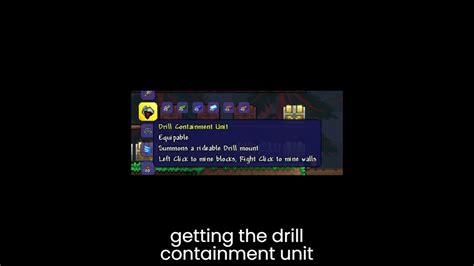 getting the drill containment unit | Terraria - YouTube