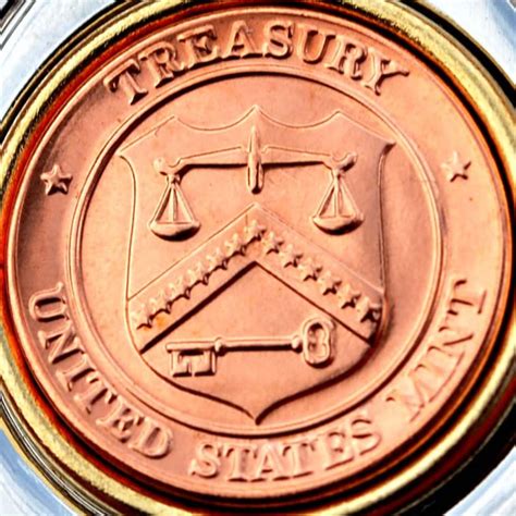 US Department of Treasury Seal Mint Token BU Uncirculated Coin | Etsy