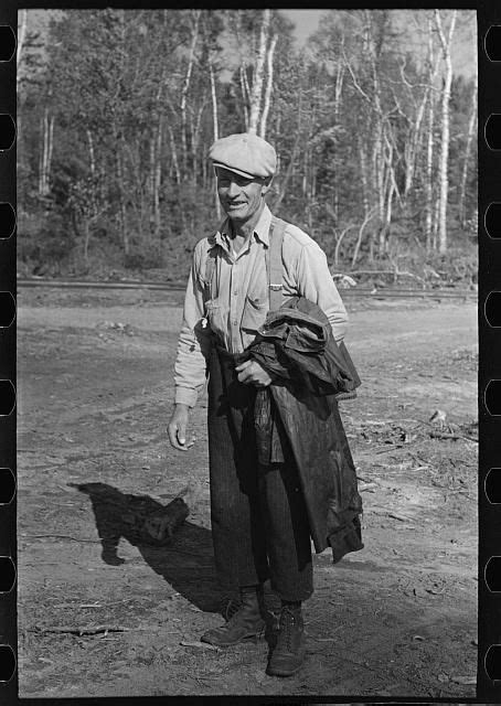 Lumberjack at camp near Effie, Minnesota | Lumberjack, Minnesota ...