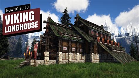 How To Build A Viking Longhouse - Ark Survival Evolved