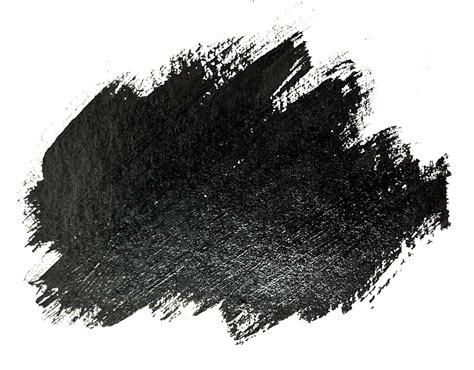 Black Brush Stroke cut out 11016164 PNG