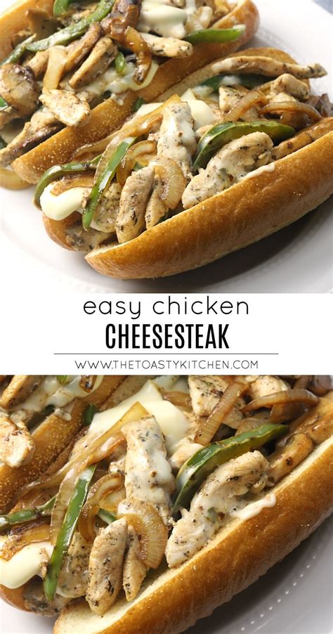 Chicken cheese steak sandwich recipe – Artofit