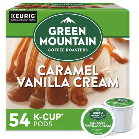 Green Mountain Coffee Caramel Vanilla Cream Flavored K-Cup Pods (54 Ct.) - Walmart.com - Walmart.com