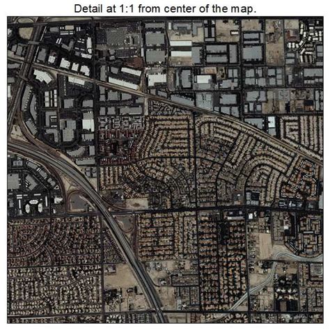 Aerial Photography Map of Paradise, NV Nevada