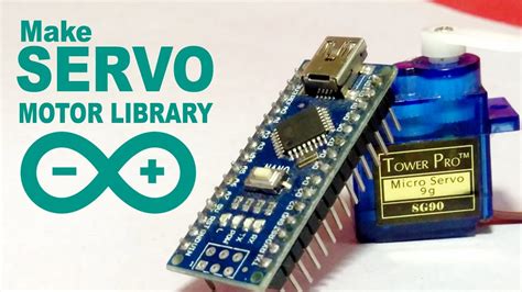 make your own library for servo in arduino in hindi - YouTube