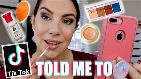 DRUGSTORE TIK TOK BEAUTY RECS... Trying The Most Popular - YouTube