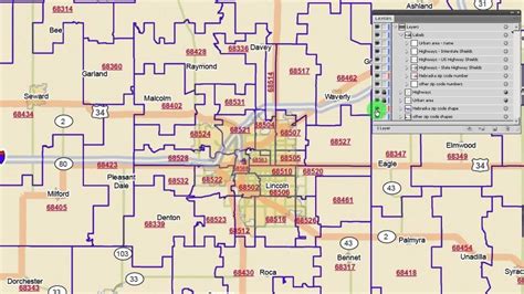 Nebraska Area Codes - Map, List, And Phone Lookup - Printable Map Of ...