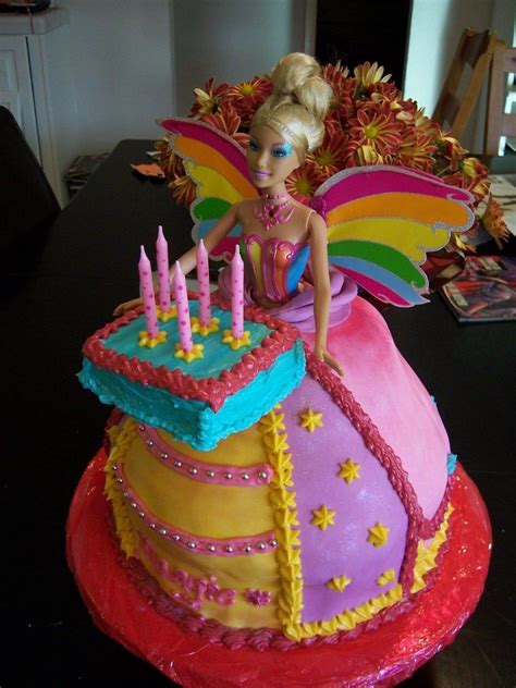 24+ Inspired Picture of Happy Birthday Cake Barbie | Barbie birthday cake, Doll birthday cake