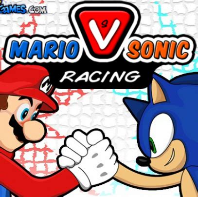 Mario vs Sonic Racing - Play Online on Flash Museum 🕹️