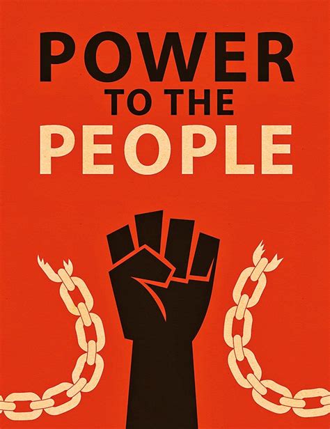 Popular sovereignty | Power to the people, Protest posters, Propaganda ...