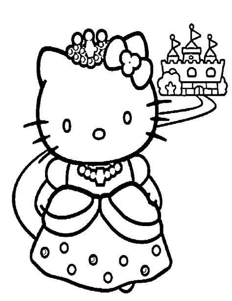 Hello Kitty Ballerina Coloring Pages - Coloring Home