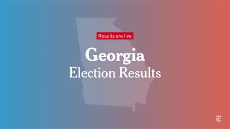 Georgia Election Results 2022 - The New York Times