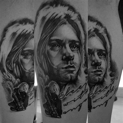 60 Nirvana Tattoo Designs For Men - Rock Band Ink Ideas