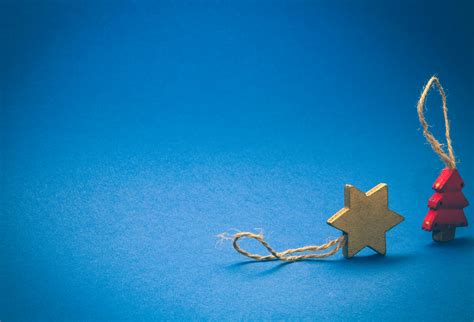 Free stock photo of blue background, brown, christmas