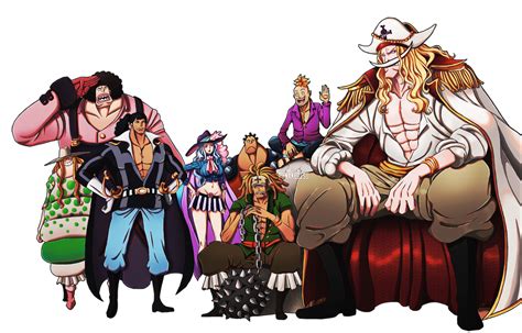 ONE PIECE | Whitebeard / Crew | RENDER by Saitamere on DeviantArt