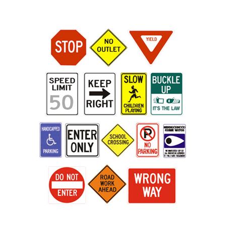 DOT Traffic Signs and Sign Accessory Examples | Special Lite