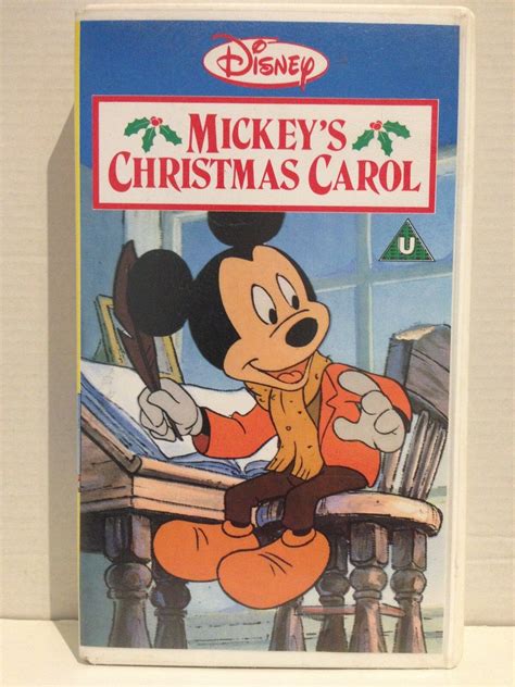 WALT DISNEY ~ MICKEYS CHRISTMAS CAROL ~ VHS VIDEO | eBay