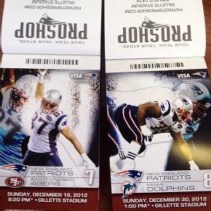 Patriots season ticket lineup - New England Patriots Blog- ESPN