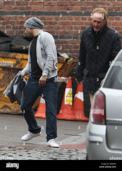 Ryan Thomas 'Coronation Street' cast at the Granada Studios Manchester ...