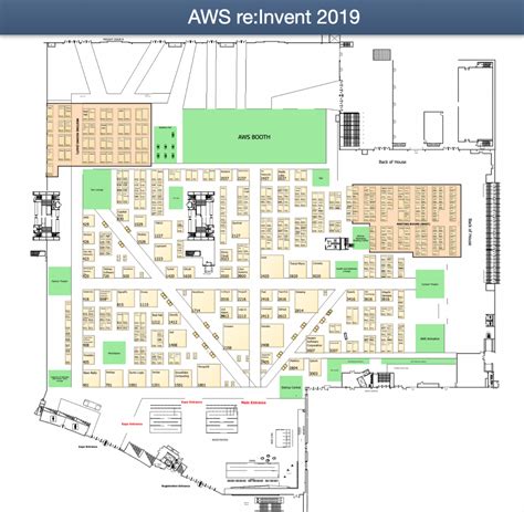 Expo Map – re:Invent Parties 2019