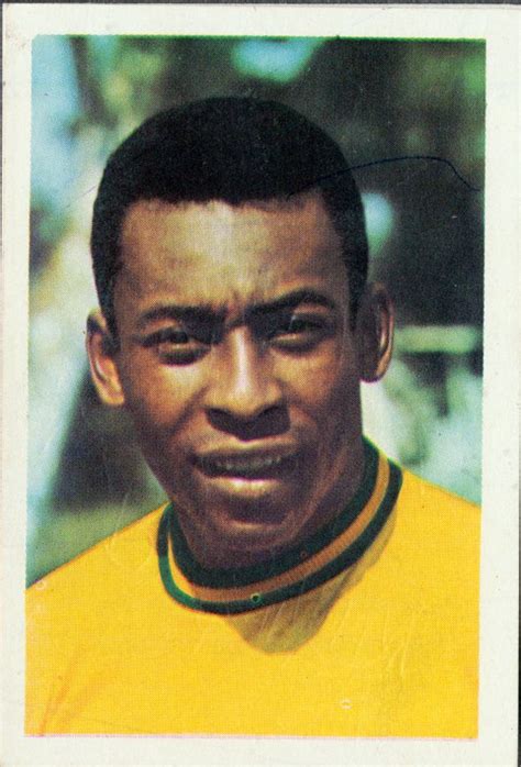 Pele of Brazil. 1970 World Cup Finals card. | Leyendas de futbol ...