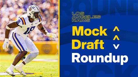 Los Angeles Rams 2023 NFL Mock Draft Roundup: Edge, offensive line and ...