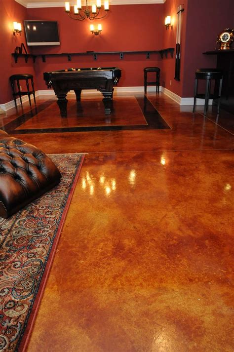 Basement Gallery - Decorative Concrete Resurfacing