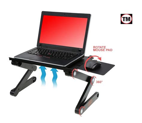 NEW LAPTOP STAND & COOLING FAN ALUMINUM LAP TRAY 720168 – Uncle Wiener ...