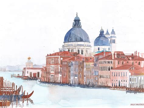 watercolors of Venice on Behance