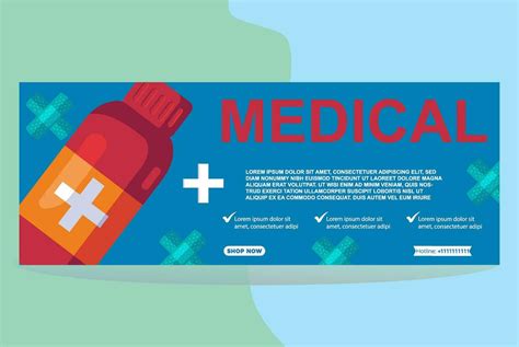 medical banner design template 36131943 Vector Art at Vecteezy