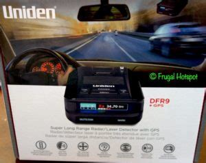 Costco Sale - Uniden DFR9 Radar Detector Bundle $189.99