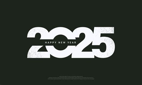 2025 Happy New Year Background Design. 31107946 Vector Art at Vecteezy