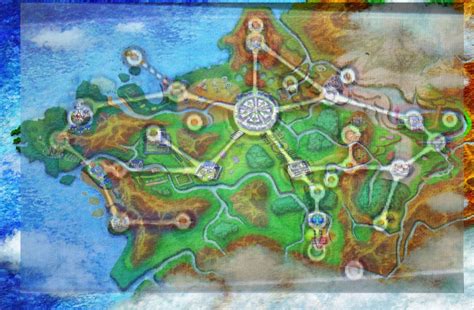 Kalos Region Map by TheAuraTrainer on DeviantArt